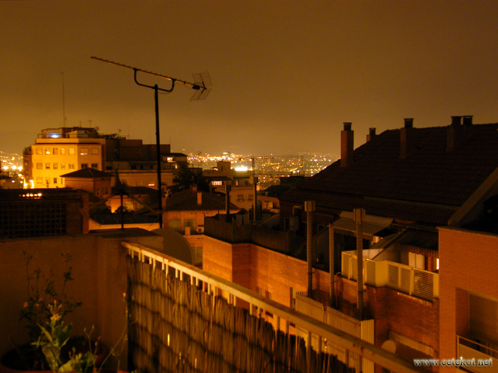 Крыши Барселоны.