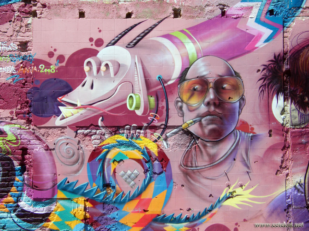 Барселона, граффити: абстракционисты отдыхают!