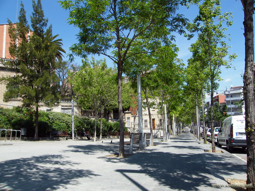 Барселона: passeig de Maragall.