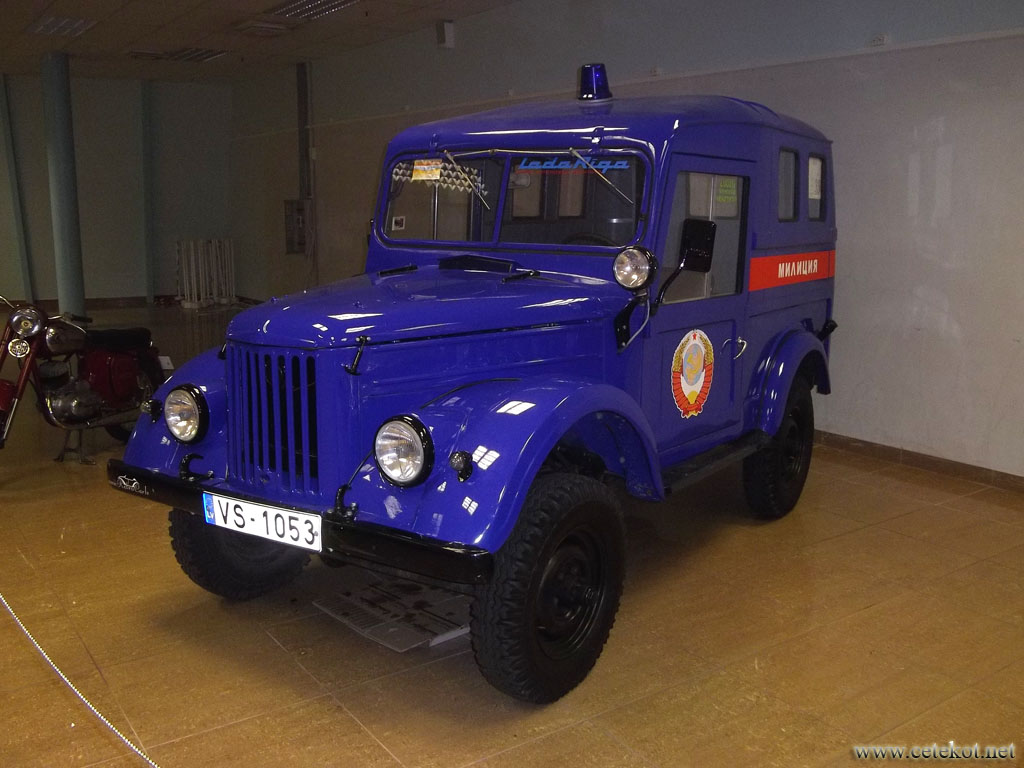 Восстановленный ГАЗ-69, милицейский вариант. Вещь!
