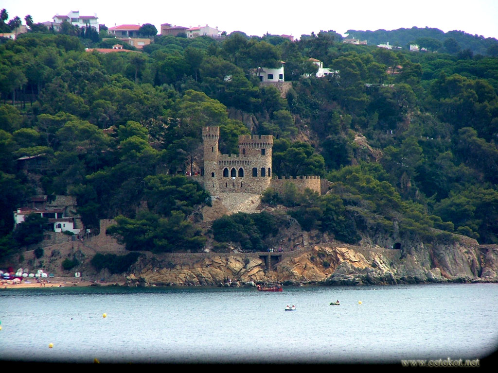 Lloret de Mar. Самый знаменитый домик в виде замка.
