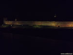 Новгород: ночной Кремль с Дворцовой башней.
