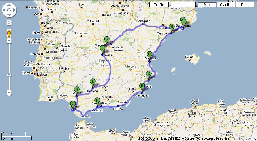 Испания: маршрут мохнатых лап.