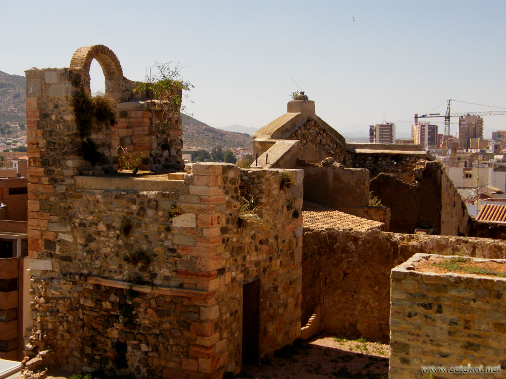 Картахена: руины города.