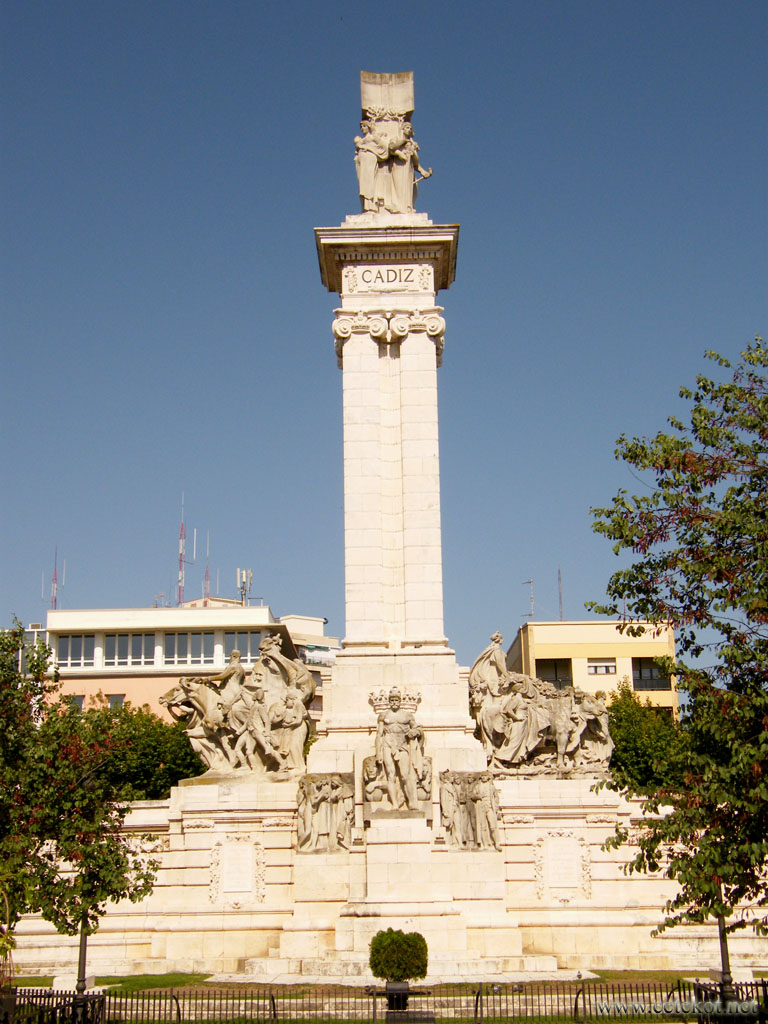 Кадис: монумент конституции ( Monument to the Constitution of 1812 ).