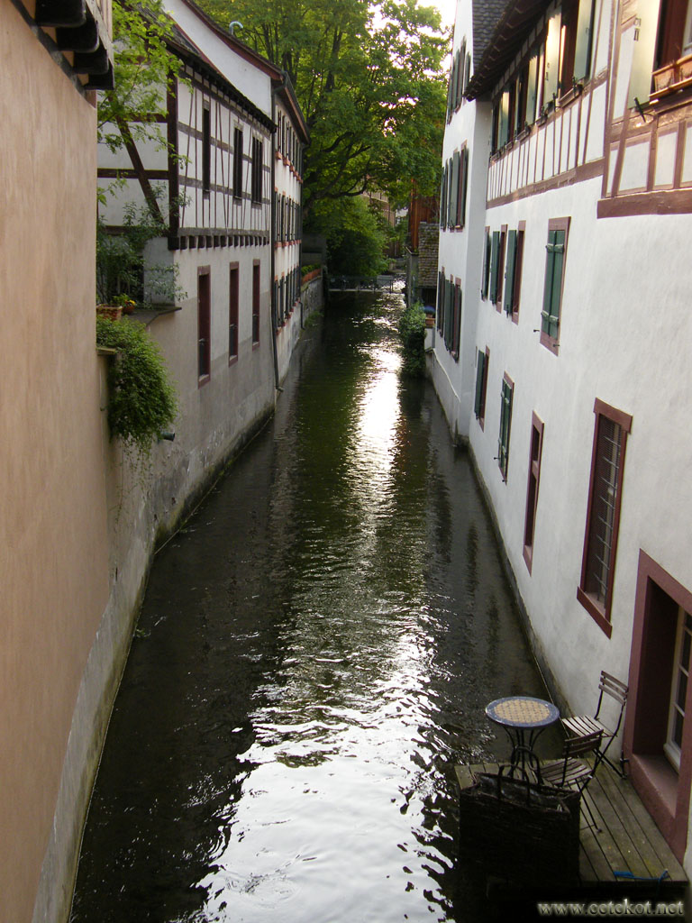 Базель: улица-канал.