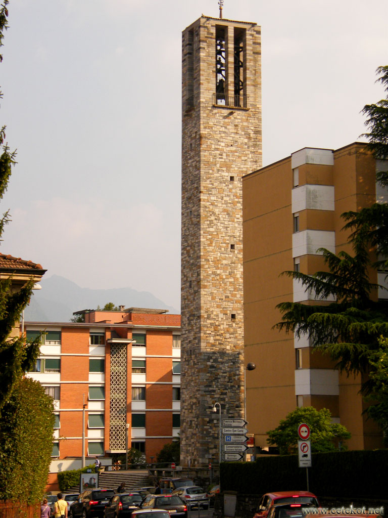 Лугано: церковь на Via Besso.